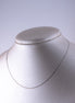 Cadena Escalera Oro Blanco 18k /ITA77/ 40 cms / P: 1,7 gr