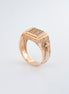 Anillo Oro Rosado 18k / NA57 / T: 10 / Peso: 11,2 gr