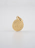 Dije San Benito Lisa Oro Amarillo 18k / NA102/ M: 1,6 gr / P: 3,4 gr