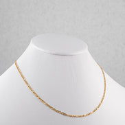 Cadena Figaro Oro Amarillo 18k / ITA07 / 40 cms / M: 3 mm / P: 2,7 gr