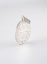 Dije San Benito Oro Blanco 18k / NA102 / M: 2,3 cms / P: 5,8 gr