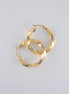 Candongas Melcocha Oro Amarillo 18k / NA08 / M: 2,8 cms / P: 4.28 gr