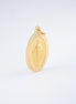 Dije Virgen Milagrosa Lisa Oro Amarillo 18k /ITA69 / M: 4 cms x 2.2 cms / P: 8,8 gr