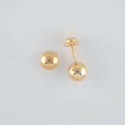 Topos Balin 7 mm Liso Oro Amarillo 18k / NA152 / P: 0.8 gr