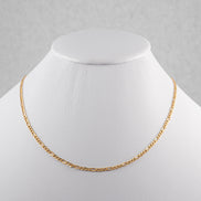 Cadena Figaro Oro Amarillo 18k / ITA07 / 40 cms / M: 3 mm / P: 2,7 gr