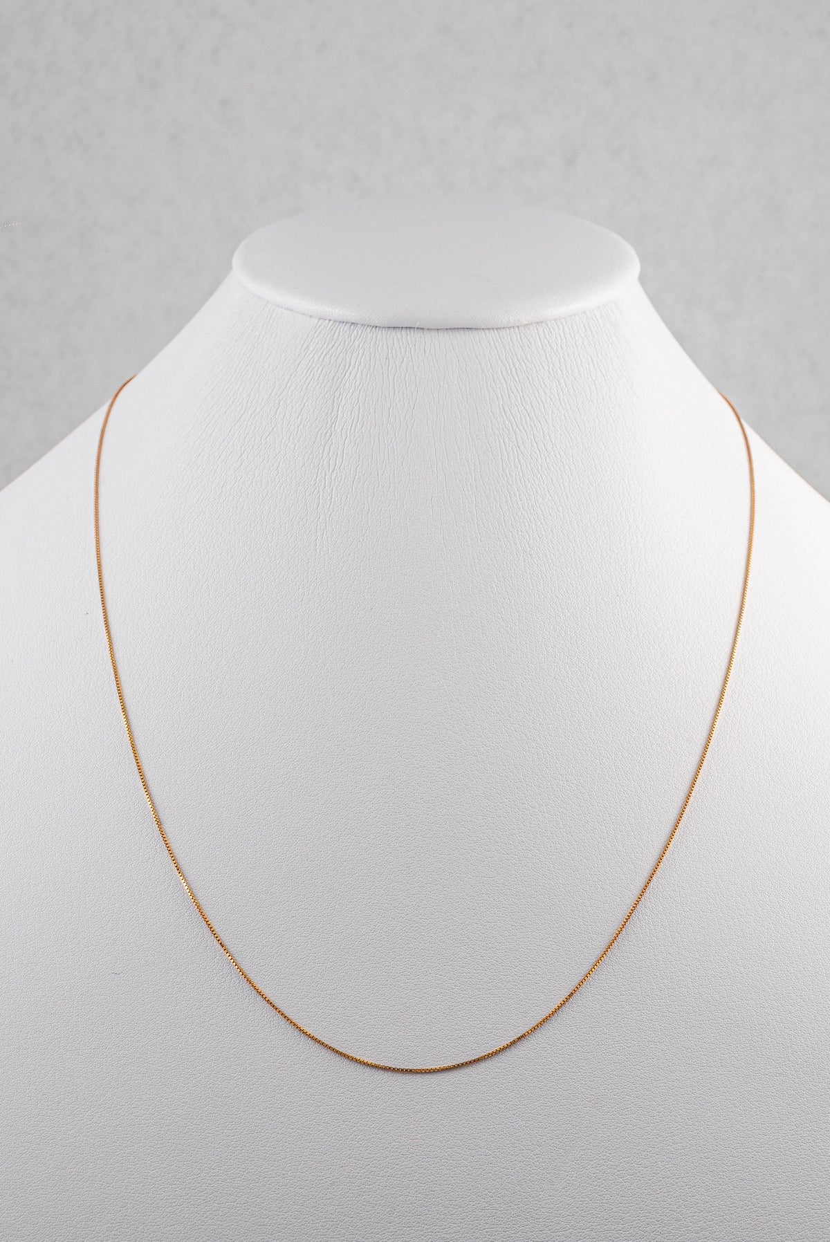 Cadena Veneciana Oro Rosado 18k / ITA91 / 50 cms / M: 1 mm / P: 1,3 gr