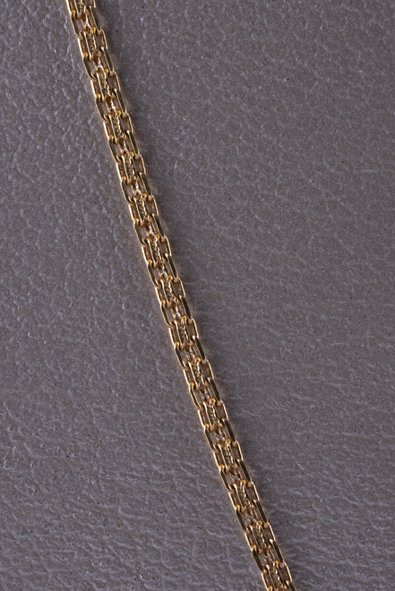 Cadena Bismark Oro Amarillo 18k /ITA73 / 60 cms / P: 4 gr