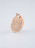 Dije San Benito Oro Rosado 18k /NA102/ M: 1,8 cms / P: 3 gr