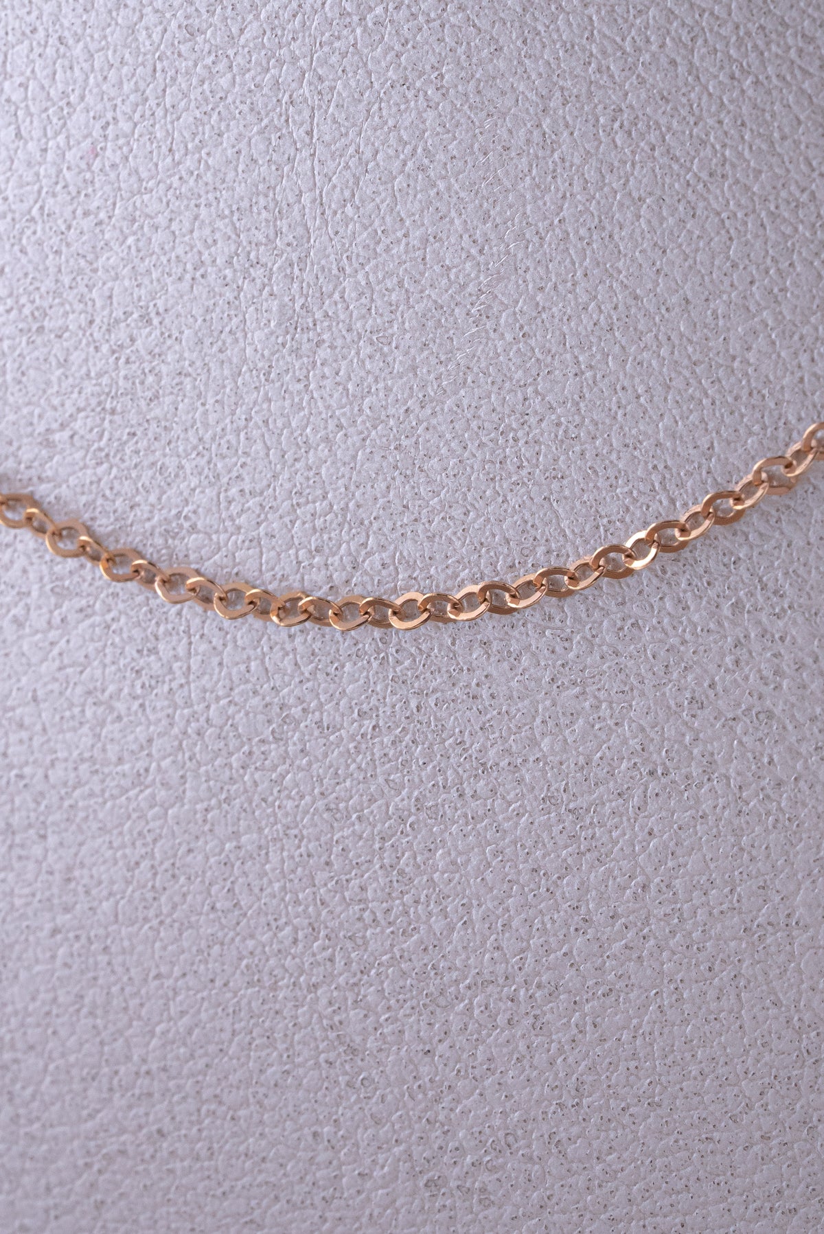 Cadena Roll on Oro Rosado 18 k / ITA121/ 50 cms / P: 2 gr