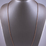 Cadena Franco Diamantado Oro Rosado 18k / ITA154 / 60 cms /P: 12,6 gr
