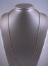 Cadena Franco Diamantado Oro Rosado 18k / ITA154 / 60 cms /P: 12,6 gr