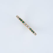 Anillo Circones Oro Amarillo 18k / NA49 / T:7 / P: 1.9 gr