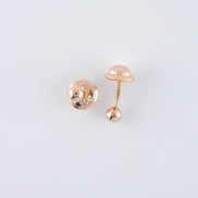 Topos Balin 3 mm Liso Oro Rosado 18k / NA152 / P: 0.4 gr