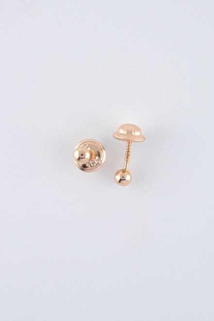 Topos Balin 3 mm Liso Oro Rosado 18k / NA152 / P: 0.4 gr