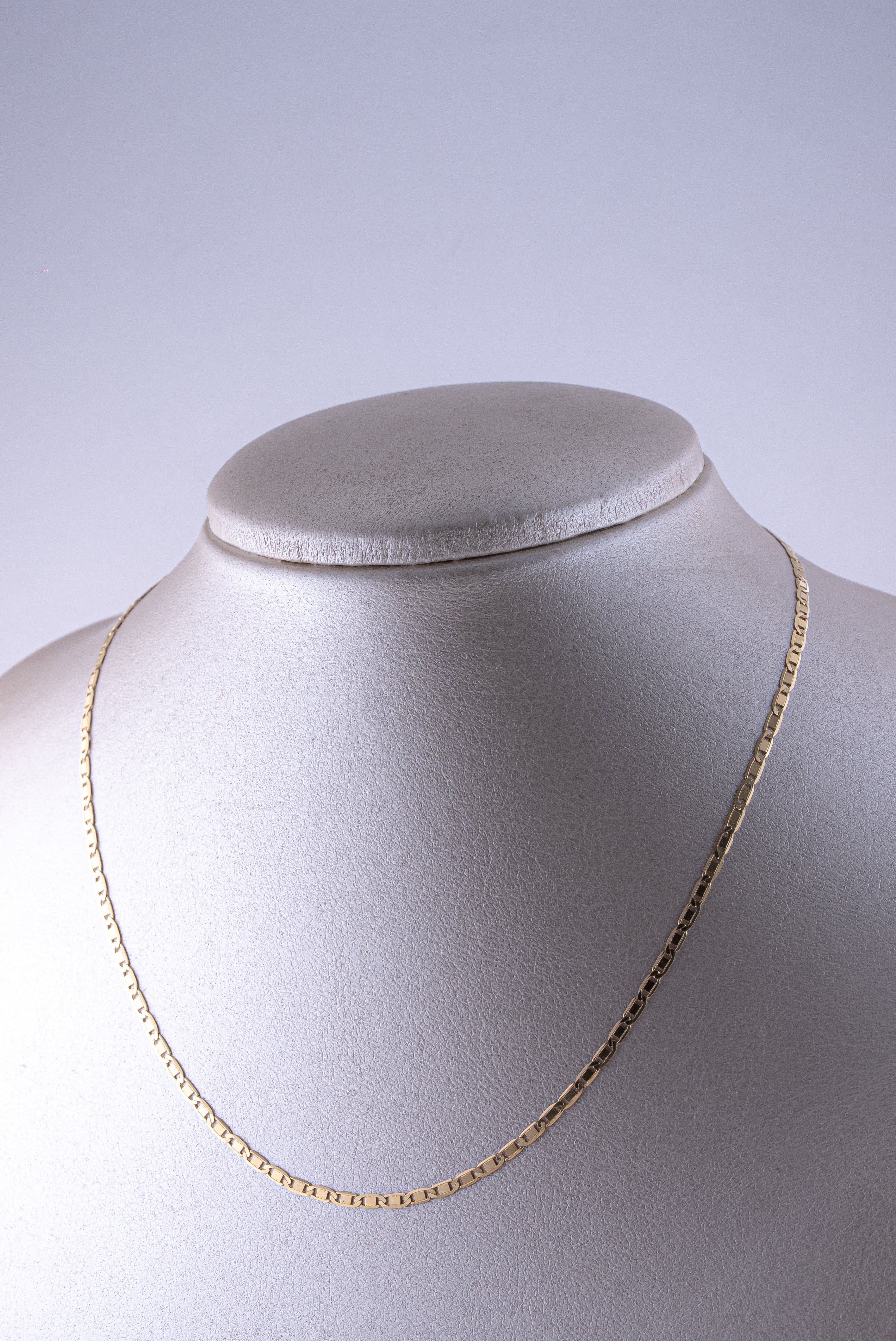 Cadena Escalera Oro Amarillo 18k /ITA79/ 45 cms / P: 1,5 gr