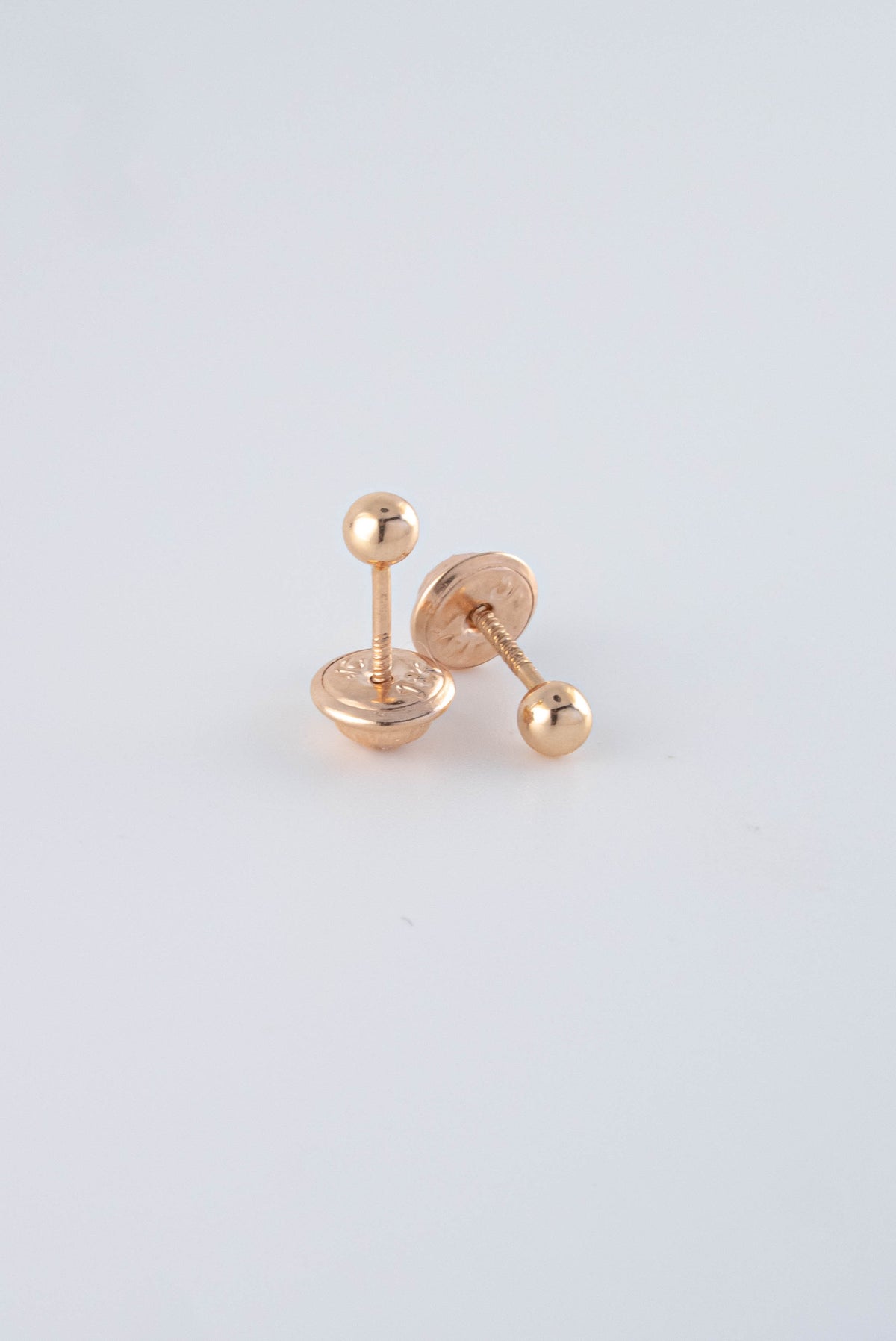 Topos Balin 3 mm Liso Oro Rosado 18k / NA152 / P: 0.4 gr