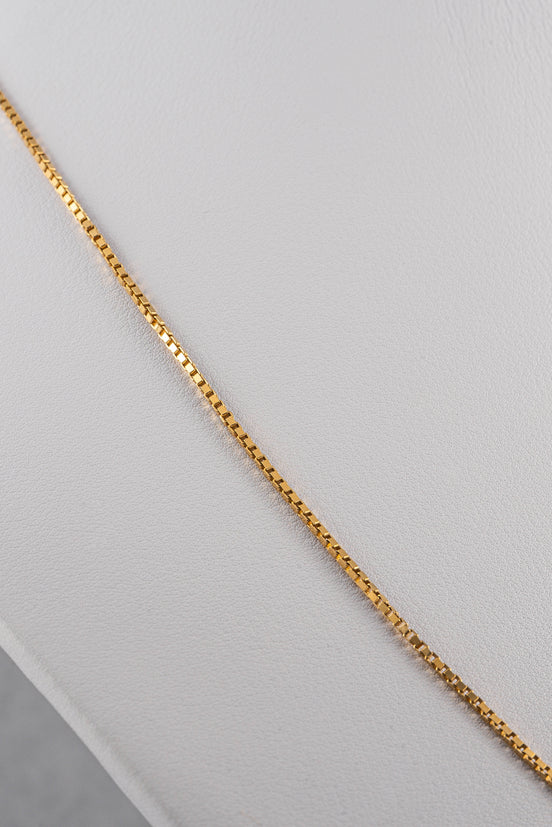 Cadena Veneciana Oro Amarillo 18k / ITA94 / 60 cms / M: 2 mm / P: 9,4 gr
