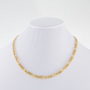 Cadena Figaro Oro Amarillo 18k / ITA10 / 45 cms / M: 5 mm / P: 8.1 gr