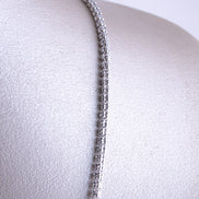 Cadena Ice Diamantado Oro Blanco 18k / ITA266 / 70 cms / P: 18,9 gr