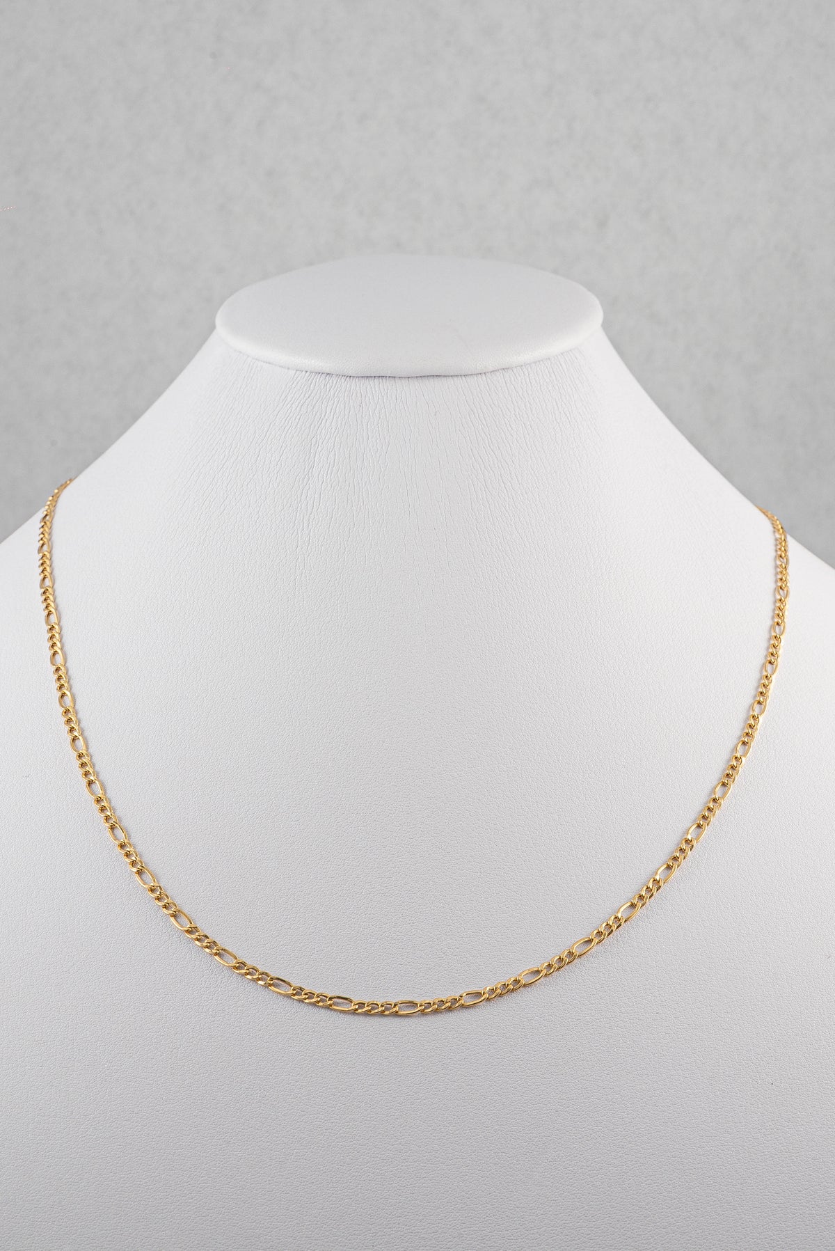 Cadena Figaro Oro Amarillo 18k / ITA11 / M: 3 mm / P: 2,2 gr