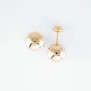 Topos Balin 10 mm Liso Oro Amarillo 18k / NA152 / P: 1.2 gr
