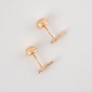 Topos Trebol 18k oro rosado / 1 gr - M: 9 mm Nacional