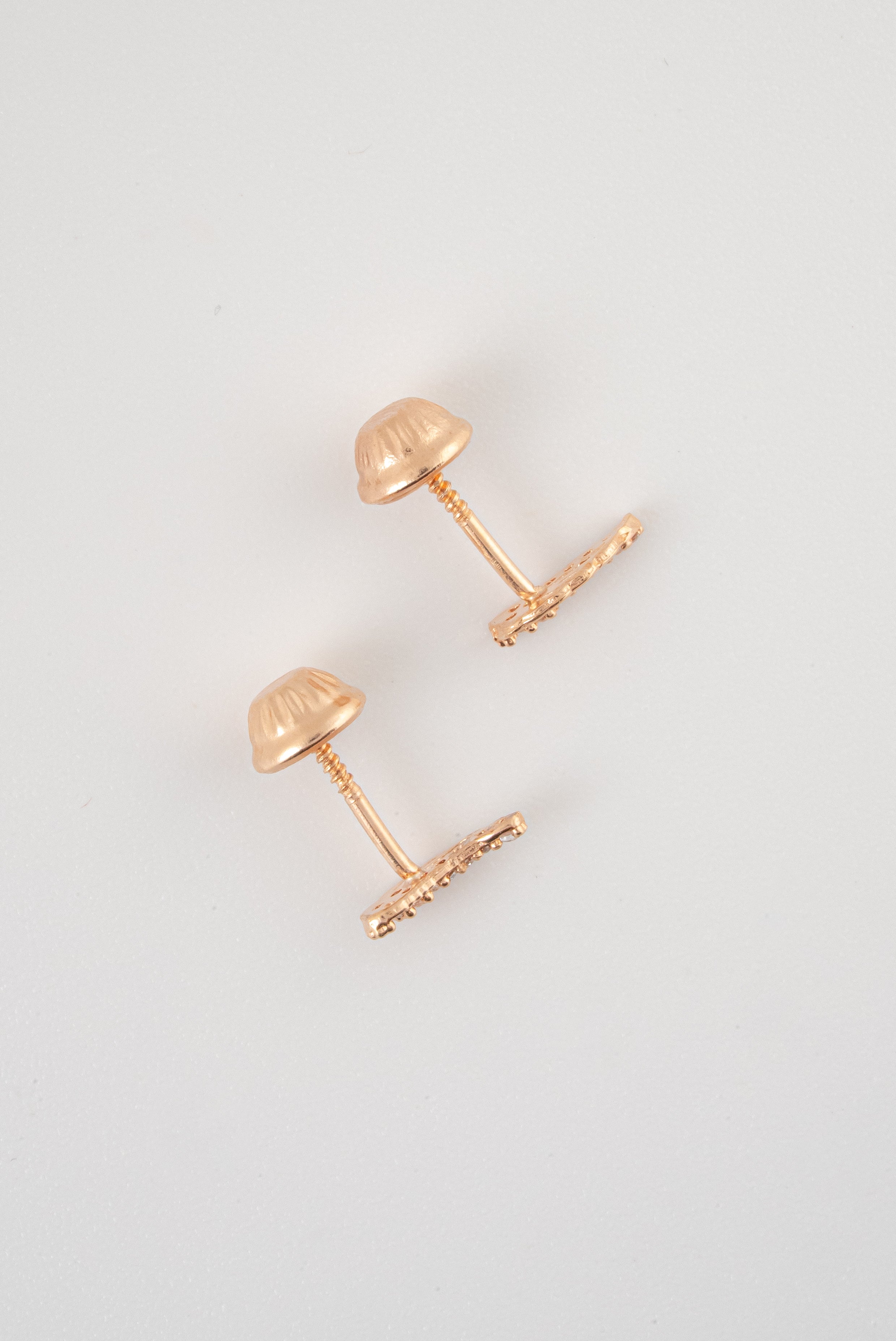 Topos Trebol 18k oro rosado / 1 gr - M: 9 mm Nacional