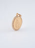 Dije Virgen Guadalupe Circones Oro Rosado 18k / NA102 / M: 2,6 cms x 1,6 cms / P: 3,3 gr