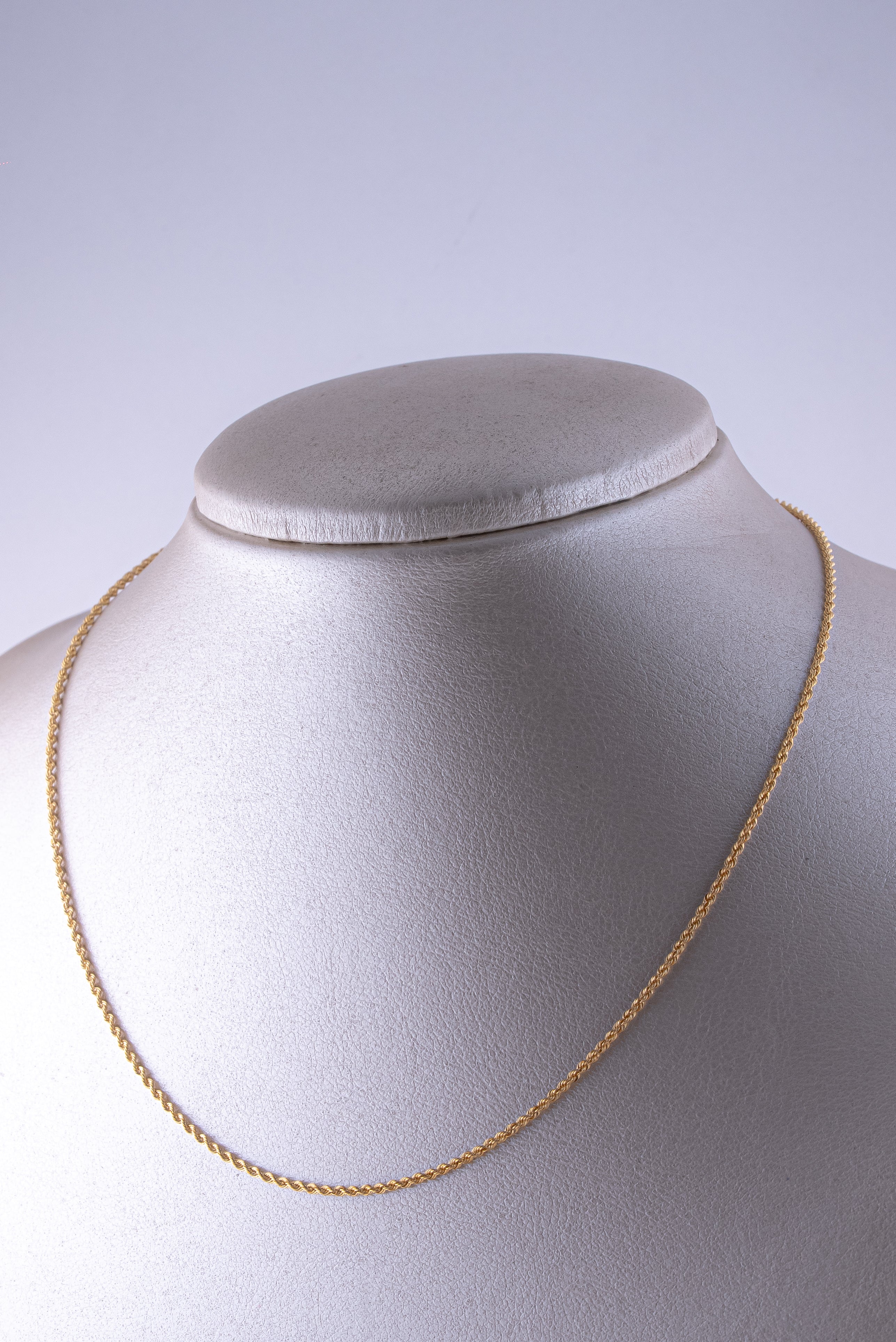 Cadena Lazo San Francisco Oro Amarillo 18k / ITA229/ 45 cms / P: 2,6 gr