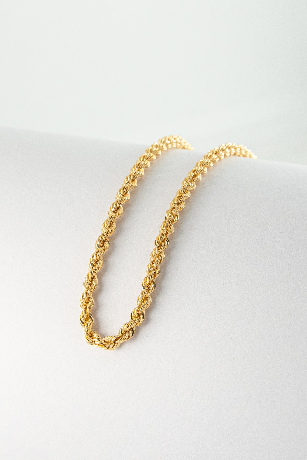 Tobillera Lazo San Francisco Oro Amarillo 18k / ITA66 7 M: 27 cms x 4 mm / P: 5.2 gr