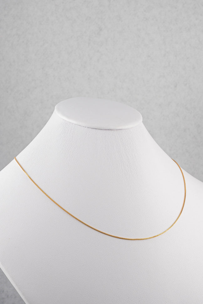 Cadena Veneciana Oro Amarillo / ITA89 / 45 cms / M: 1.2 mm / P: 2.9 gr
