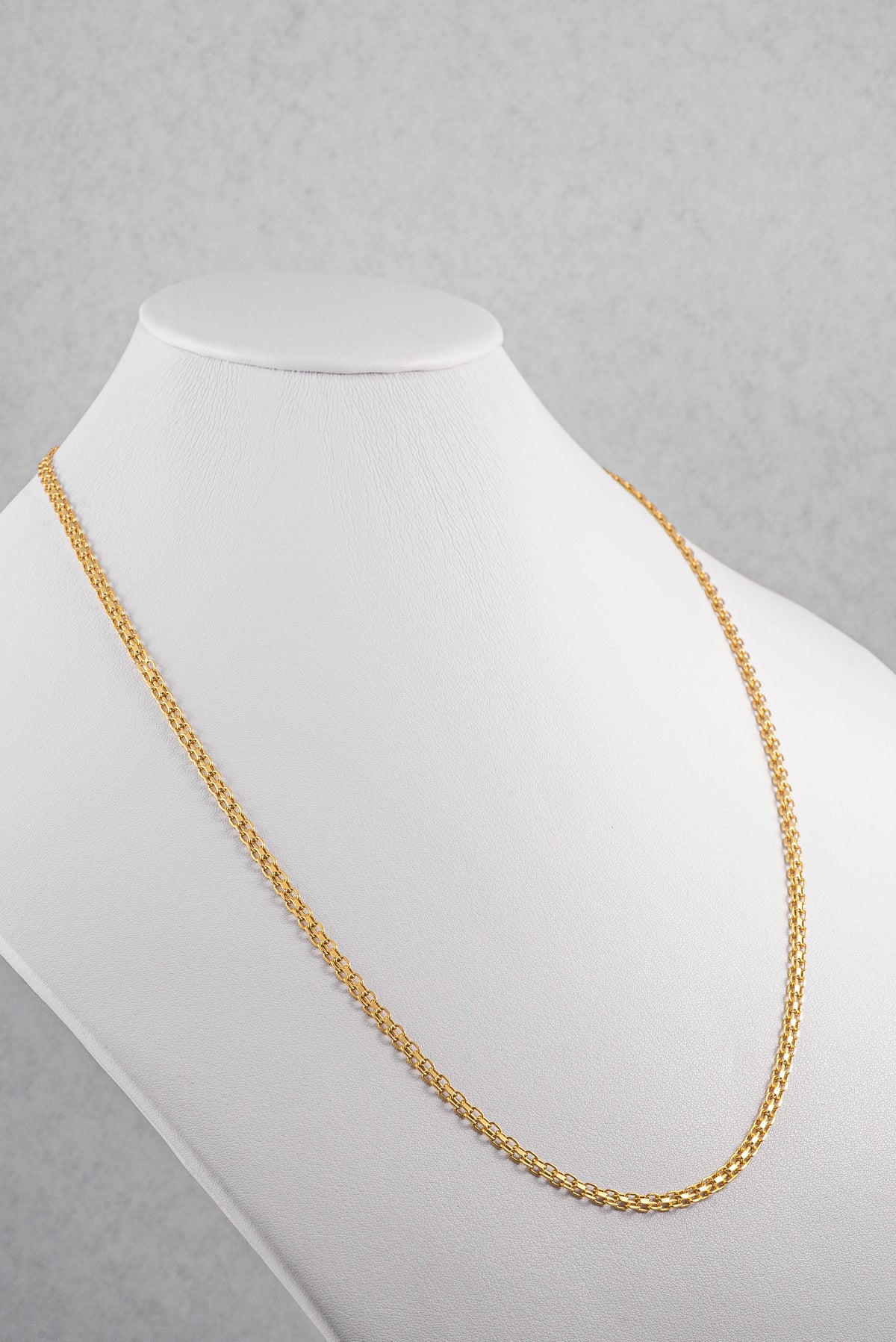 Cadena Bismark Oro Amarillo 18k / ITA74 / 60 cms / M: 3.5 mm / P: 6,1 gr