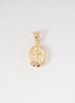 Dije Virgen Milagrosa Oro Amarillo 18k / NA102 / M: 2.2 cms x 1.5 cms / P: 1 gr