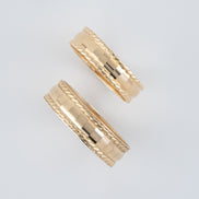 Argollas de Matrimonio 18k oro amarillo / Personaliza tu diseño - Nacional