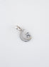 Dije Luna Circones Oro Blanco 18k / NA102 / M: 1,8 gr x 1 cms / P: 0,8 gr