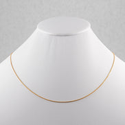 Cadena Veneciana Oro Amarillo / ITA89 / 45 cms / M: 1.2 mm / P: 2.9 gr