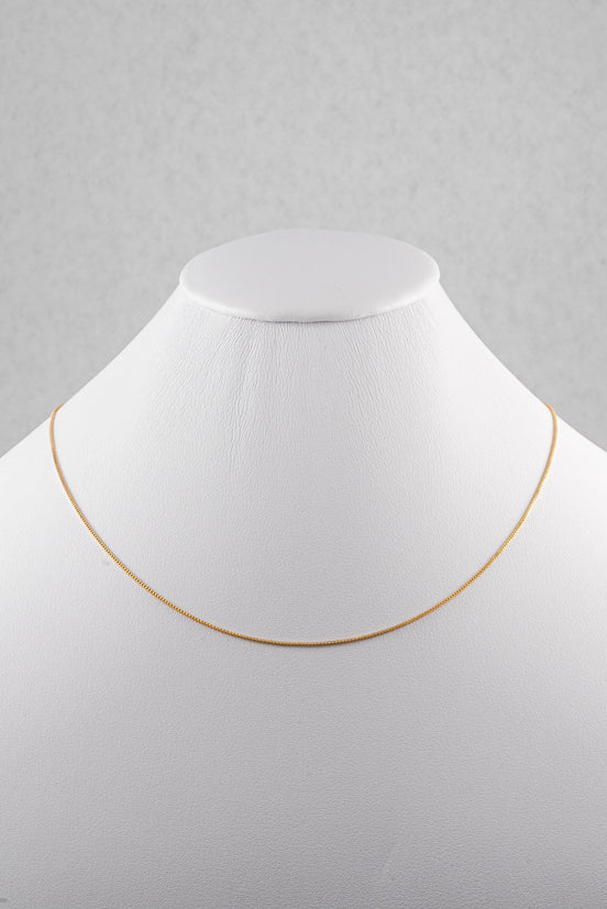 Cadena Veneciana Oro Amarillo / ITA89 / 45 cms / M: 1.2 mm / P: 2.9 gr
