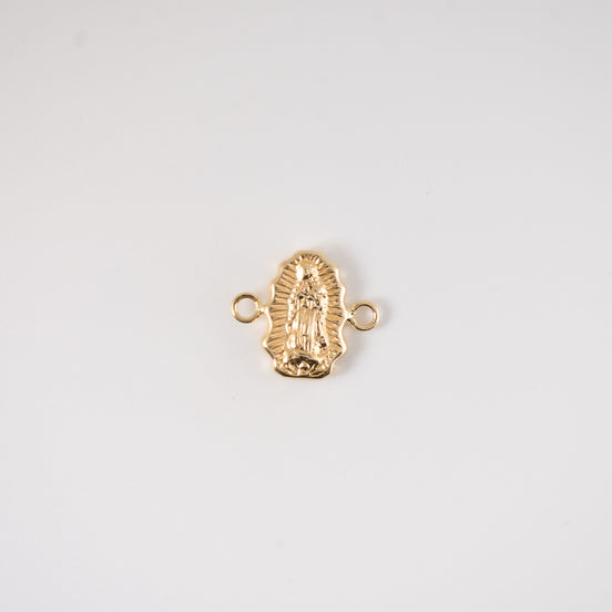 Herraje Virgen Guadalupe Oro Amarillo 18k / NA100 / A: 1.5 cms / P: 0.5 gr
