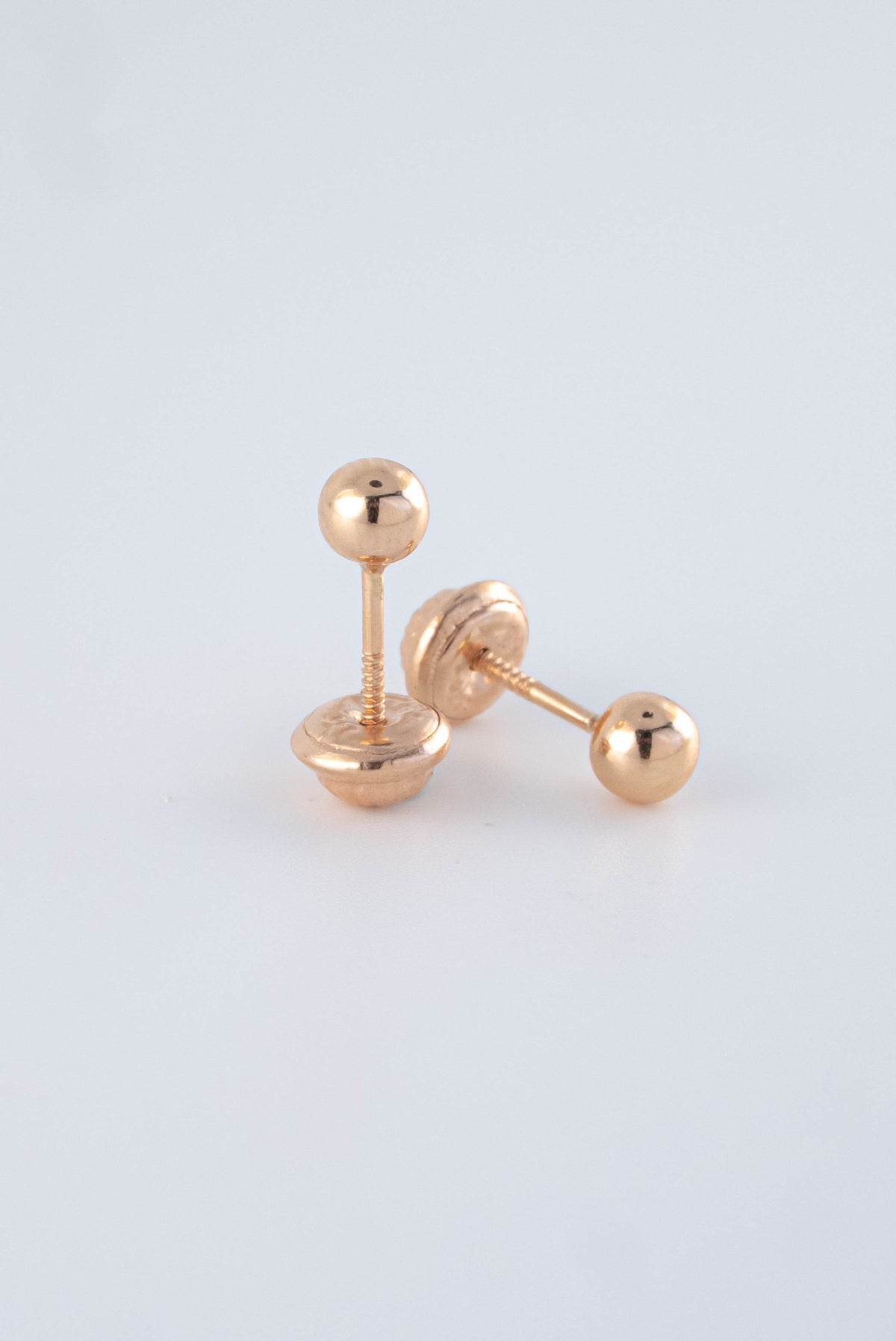 Topos Balin 4 mm Liso Oro Rosado 18k / NA152 / P: 0.5 gr