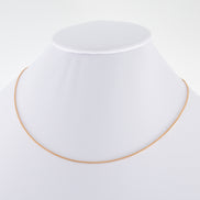Cadena Veneciana Oro Rosado 18k / ITA87 / 40 cms / M: 1 mm / P: 2,1 gr
