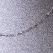 Cadena Eslabon Espero Oro Blanco 18k / ITA188 / 40 cms / P: 1 gr