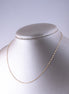 Cadena Eslabon Espejo Oro Amarillo 18k /ITA188 / 40 cms / P: 1,1 gr