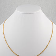 Cadena Cubana Oro Amarillo 18k / ITA31 / 50 cms / M: 3 mm / P: 2,42 gr