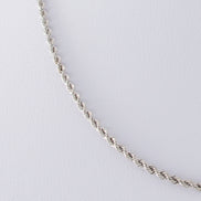Cadena Lazo San Francisco Oro Blanco 18k / ITA229 / 45 cms / M: 2.2 mm / P: 2.7 gr