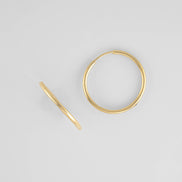 Candongas Aguja Oro Amarillo 18k / NA08 / M: 1,4 cms / P: 0.55 gr