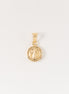 Dije San Benito Oro Amarillo 18k / NA102 / M: 1.5 cms x 0.8 mm / P: 0.4 gr