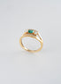 Anillo Esmeralda y Diamantes Oro Amarillo 18k / AED12 / T: 6.5