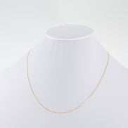 Cadena Veneciana Oro Amarillo 18k / ITA90 / 45 cms / M: 0.8 mm / P: 0.8 gr