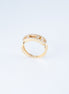 Anillo Circones Oro Amarillo 18k / ITA71 / T: 7 / P: 3,3 gr