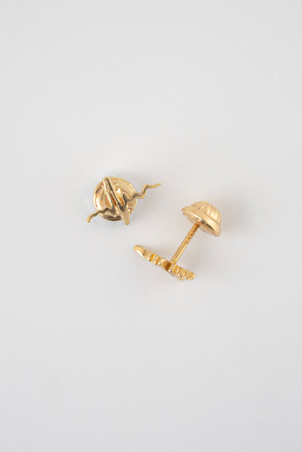 Topos Signos Vitales Oro Amarillo 18k / NA09/ M: 6 mm x 1 cm / P: 0,8 gr